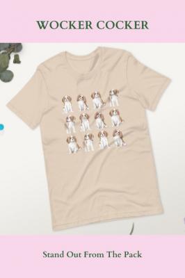 Cavalier T-shirt in a variety of sizes and colours